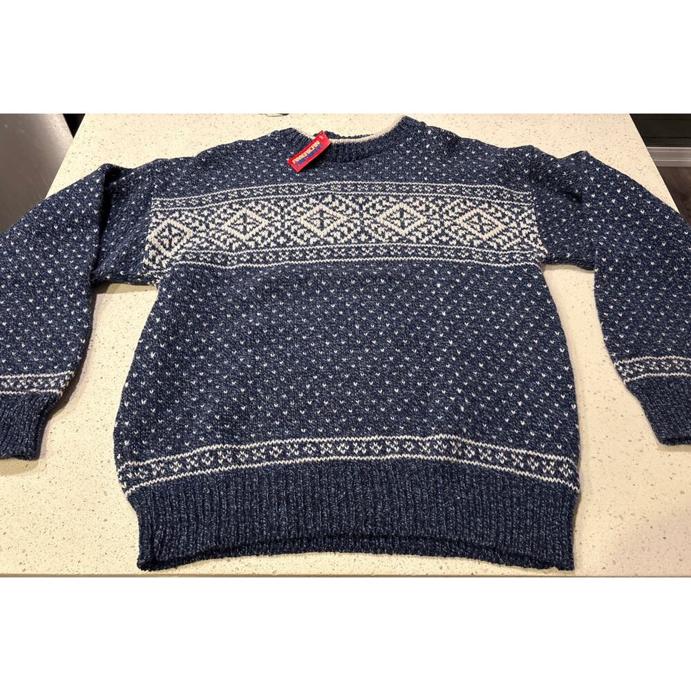 Vintage 90s Pullover Wool Knit Sweater - American Knitwear Unisex Sweater NWT XL
